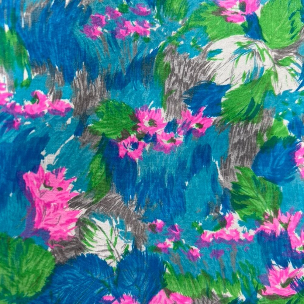 Vintage Saybury Floral Print Light Coat - Picture 5 of 7